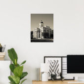 Verenigde Staten, Mississippi, Kanton. Centraal ce Poster (Thuiskantoor)