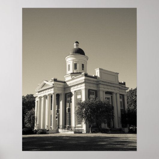 Verenigde Staten, Mississippi, Kanton. Centraal ce Poster (Voorkant)