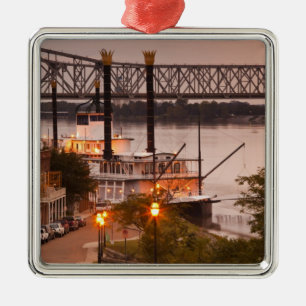 Verenigde Staten, Mississippi, Natchez. Natchez on Metalen Ornament
