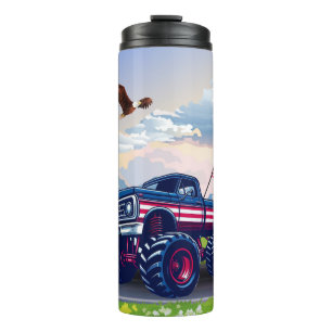 , Verenigde Staten monstertruck Thermosbeker