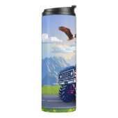 , Verenigde Staten monstertruck Thermosbeker (Gedraaid links)