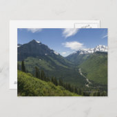 Verenigde Staten, Montana, Glacier National Park, Briefkaart (Voorkant / Achterkant)