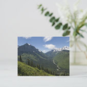Verenigde Staten, Montana, Glacier National Park, Briefkaart (Staand voorkant)