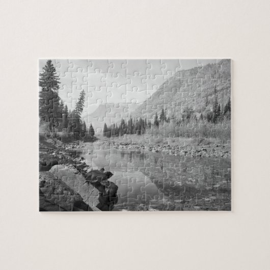 Verenigde Staten, Montana, schilderachtig Legpuzzel (Horizontaal)