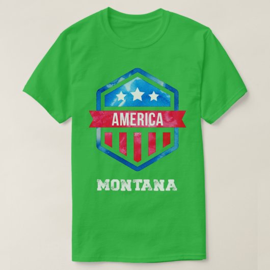 verenigde staten Montana T-shirt (Design voorkant)