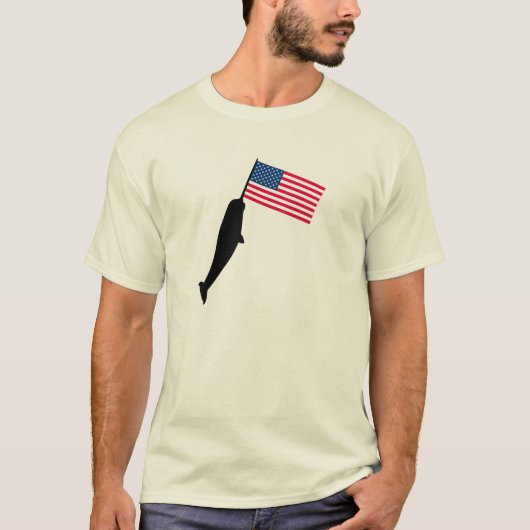 Verenigde Staten Narwhal T-shirt (Voorkant)