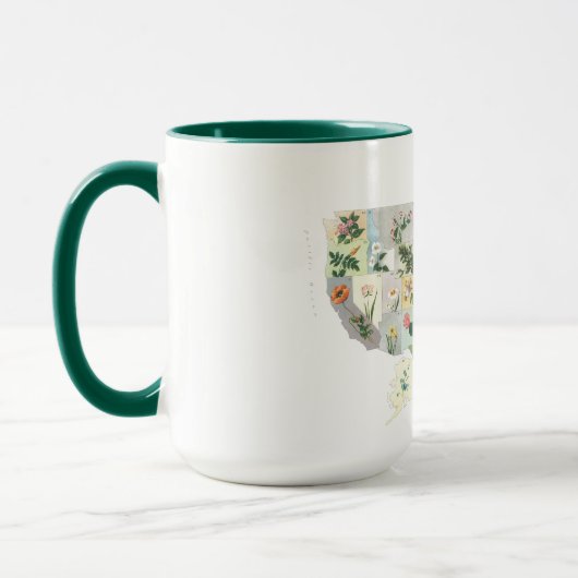 Verenigde Staten - Nationale Bouquet Mok (Links)