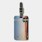 Verenigde Staten, Nebraska, Omaha, Bob Kerrey Bagagelabel (Voorkant verticaal)