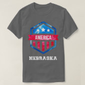verenigde staten Nebraska T-shirt (Design voorkant)