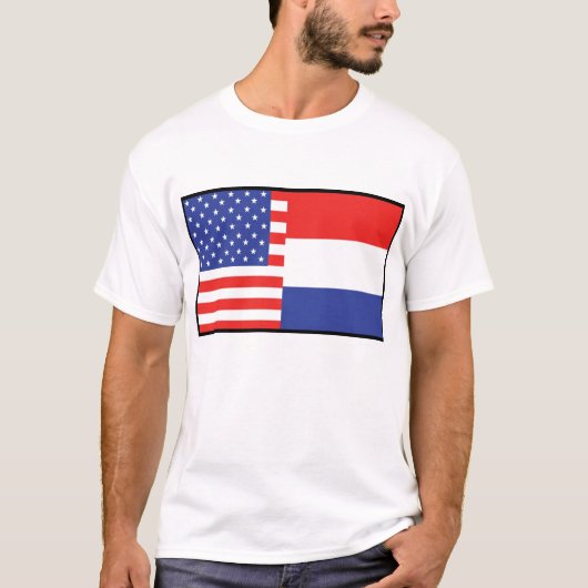 Verenigde Staten/Nederland T-shirt (Voorkant)