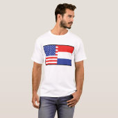 Verenigde Staten/Nederland T-shirt (Voorkant volledig)