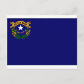 Verenigde Staten Nevada Flag Briefkaart (Voorkant)