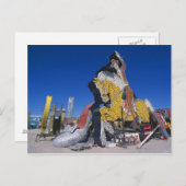 Verenigde Staten, Nevada, Las Vegas, borden in jun Briefkaart (Voorkant / Achterkant)