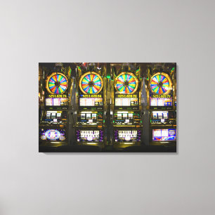 Verenigde Staten, Nevada, Las Vegas. McCarran Inte Canvas Afdruk