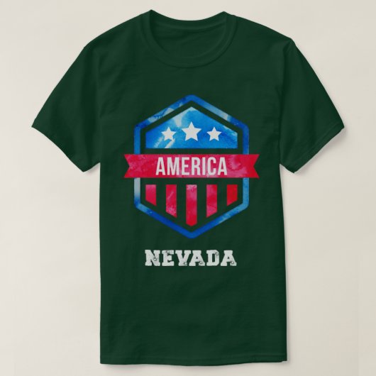 verenigde staten nevada t-shirt (Design voorkant)