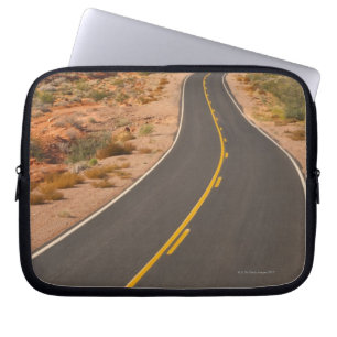 Verenigde Staten, Nevada, Valley of Fire, woestijn Laptop Sleeve