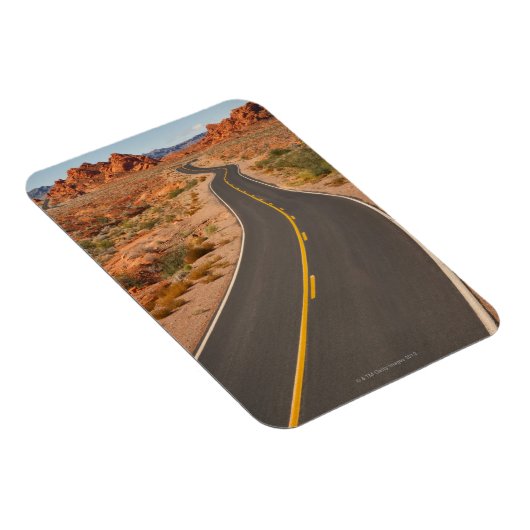 Verenigde Staten, Nevada, Valley of Fire, woestijn Magneet (Rechterzijde)