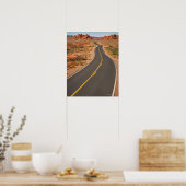 Verenigde Staten, Nevada, Valley of Fire, woestijn Poster (Keuken)