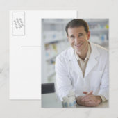 Verenigde Staten, New Jersey, Jersey City, Portret Briefkaart (Voorkant / Achterkant)