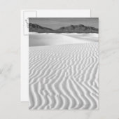 Verenigde Staten, New Mexico, White Sands Briefkaart (Voorkant / Achterkant)