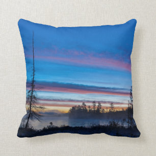 Verenigde Staten, New York, Adirondack Mountains Kussen