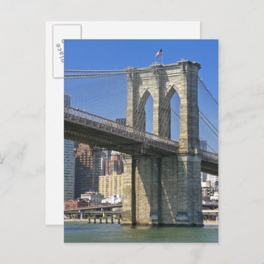 Verenigde Staten, New York, New York City. Brookly Briefkaart (Voorkant / Achterkant)