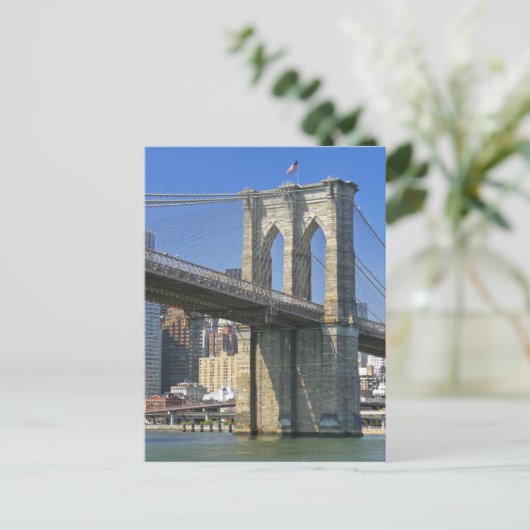 Verenigde Staten, New York, New York City. Brookly Briefkaart (Staand voorkant)