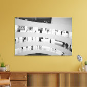 Verenigde Staten, New York, New York City: Het Gug Canvas Afdruk (Insitu (Woonkamer))