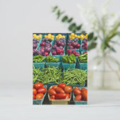 Verenigde Staten, New York, New York, groenten en  Briefkaart (Staand voorkant)