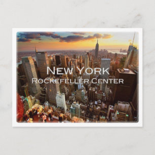 Verenigde Staten - New York - Rockefeller Center - Briefkaart