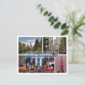 Verenigde Staten - New York Verenigde Staten - Briefkaart (Staand voorkant)