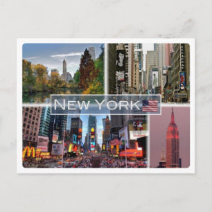 Verenigde Staten - New York Verenigde Staten - Briefkaart