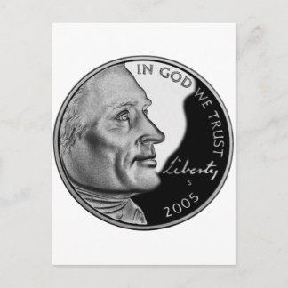 Verenigde Staten Nickel Briefkaart