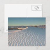 Verenigde Staten, Nieuw-Mexico, Witte Zanden Briefkaart (Voorkant / Achterkant)