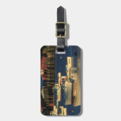 Verenigde Staten, Noord-Amerika, Maine, Bernard, G Bagagelabel (Voorkant verticaal)