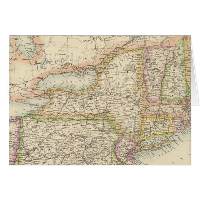 Verenigde Staten Noordoost-Amerika (Voorkant Horizontaal)