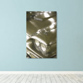 Verenigde Staten, Ohio, Cleveland: Western histori Canvas Afdruk (Insitu (Houten vloer))