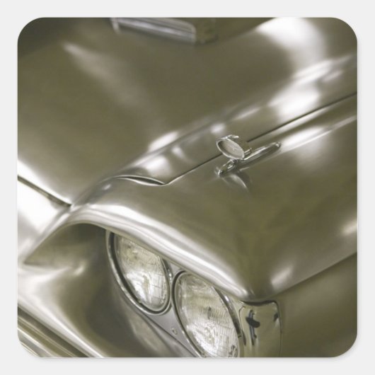 Verenigde Staten, Ohio, Cleveland: Western histori Vierkante Sticker (Voorkant)