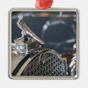 Verenigde Staten, Ohio, Dayton: Amerikaans Packard Metalen Ornament