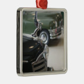 Verenigde Staten, Ohio, Dayton: Amerikaans Packard Metalen Ornament (Rechts)