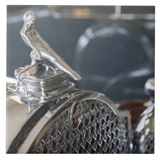 Verenigde Staten, Ohio, Dayton: Amerikaans Packard Tegeltje (Voorkant)