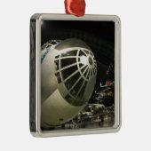 Verenigde Staten, Ohio, Dayton: US Air Force Museu Metalen Ornament (Rechts)