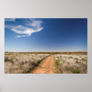 Verenigde Staten, Oklahoma, Black Kettle National  Poster