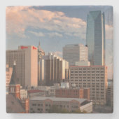 Verenigde Staten, Oklahoma, Oklahoma City, hooggep Stenen Onderzetter (Voorkant)