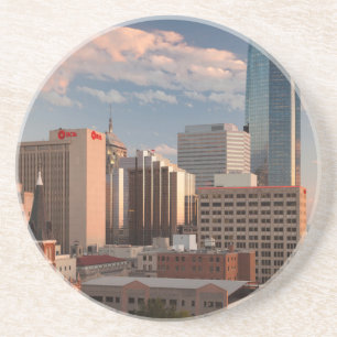 Verenigde Staten, Oklahoma, Oklahoma City, hooggep Zandsteen Onderzetter