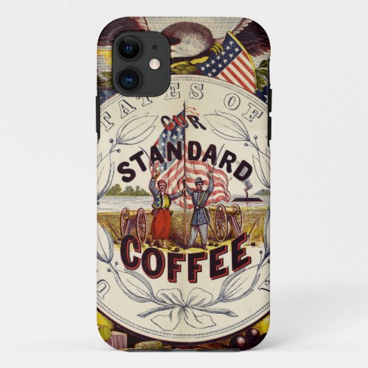 Verenigde Staten Onze Standaard Koffie Case-Mate iPhone Case (Achterkant)