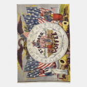 Verenigde Staten Onze Standaard Koffie Theedoek (Verticaal)