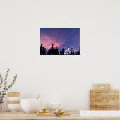 Verenigde Staten, Oregon, berg Hood uit Timberline Poster (Keuken)