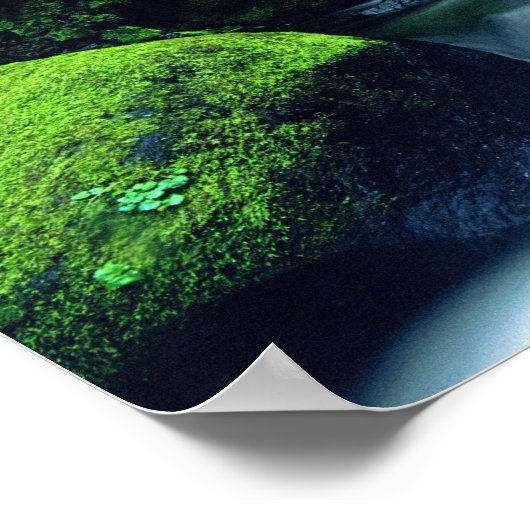 Verenigde Staten, Oregon, Columbia River Gorge Nat Poster (Hoek)