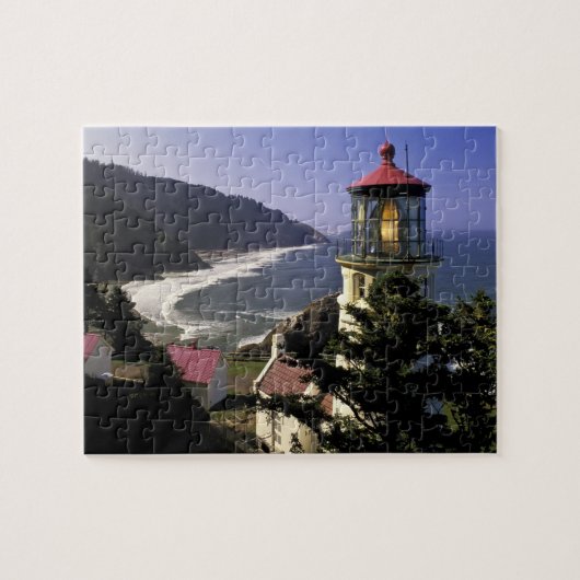 Verenigde Staten, Oregon, Florence. Heceta Head Li Legpuzzel (Horizontaal)
